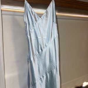 Princess Polly Light Blue Strapless Dress